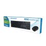 Esperanza EK135 Wireless set Keyboard with mouse Black
