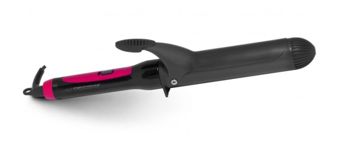 Esperanza JANET Curling iron Warm Black,Pink 1.8 m