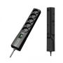 Ever CLASSIC 5 AC outlet(s) 250 V Black 1.5 m