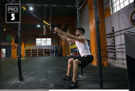 Exercise Band Set Crossfit TRX - green