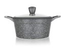 Extruded aluminium pot GRANITE 28 cm 6.4 l