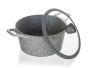 Extruded aluminium pot GRANITE 28 cm 6.4 l