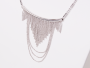 Fashion Necklace Xuping Tatters - silver