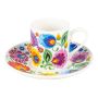 Filiżanka FOLKSTAR Basia espresso set 2szt. łowicka