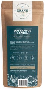Fine Ground Coffee Grano Tostado DOS SANTOS LA VIDA 1 kg