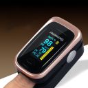 Finger pulse oximeter - black and gold