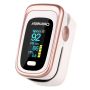 Finger pulse oximeter - white and gold
