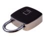 Fingerprint padlock with fingerprint reader 