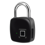 Fingerprint padlock with fingerprint reader 