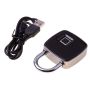 Fingerprint padlock with fingerprint reader 