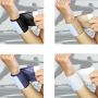 Flexible wristband - white