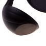 Floating ladle with a stand - black