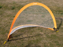 Fold-out soccer goal big