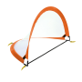 Fold-out soccer goal big