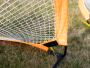 Fold-out soccer goal little