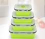 Foldable silicone food container 4 pcs 