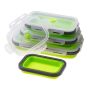 Foldable silicone food container 4 pcs 