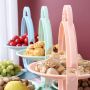 Folding cake and fruit plate - mint