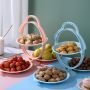 Folding cake and fruit plate - pink