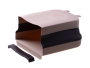 Folding dustbin - brown