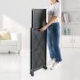 Folding kitchen rack - three levels