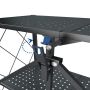 Folding kitchen rack - three levels