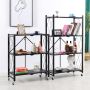 Folding kitchen rack - three levels
