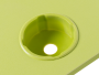 Folding laptop breakfast table - green