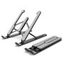 Folding laptop stand - black
