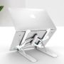 Folding laptop stand - black