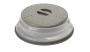 Folding lid / silicone cover for microwave oven - grey