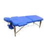Folding massage bed - blue