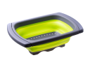 Folding silicone strainer for the sink