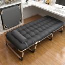 Folding travel bed BUSINESS, camping, canoe PREMIUM 75 cm - gray 2