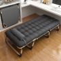 Folding travel bed BUSINESS, camping, canoe PREMIUM 75 cm - gray 2
