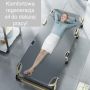 Folding travel bed BUSINESS, camping, canoe PREMIUM 75 cm - gray 2