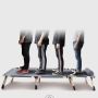 Folding travel bed BUSINESS, camping, canoe PREMIUM 75 cm - gray 2