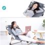 Folding travel bed BUSINESS, camping, canoe PREMIUM 75 cm - gray 3