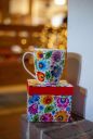FOLKSTAR mug Stefania Łowicka white