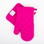 FOLKSTAR textiles - Glove + mat wool Łowicka white