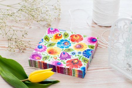 FOLKSTAR white napkins