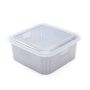 Food storage container in the refrigerator - gray