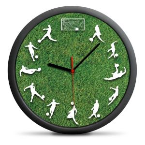 Footballer's Clock - silent mechanism