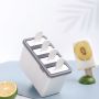 Form for ice cream on a stick 4 pcs + stand