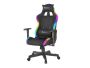 Fotel gamingowy NATEC Genesis Trit 600 RGB - czarny