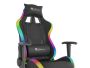 Fotel gamingowy NATEC Genesis Trit 600 RGB - czarny