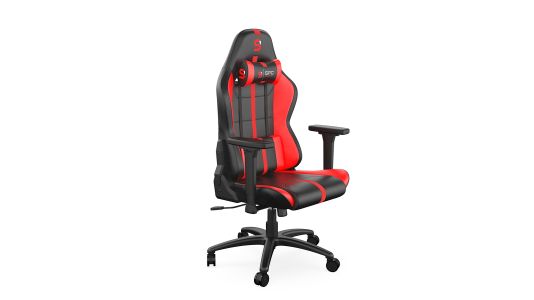 Fotel Gamingowy SilentiumPC Gear SR400 RD (czarno-czerwony)