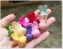 Frog clips for hair - rabbit