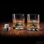 Froster whisky case with glasses
