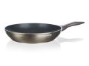 Frying pan 28x5.3cm METALLIC PLATINUM